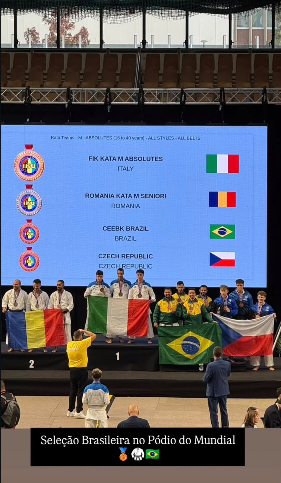 Carateca de Santa Cruz do Capibaribe é convocado para representar o Brasil no Mundial da Eslovênia