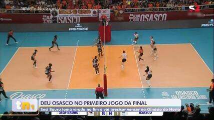 Sesi-Bauru x Osasco: sexta final em dois anos impulsiona nova rivalidade do vôlei feminino